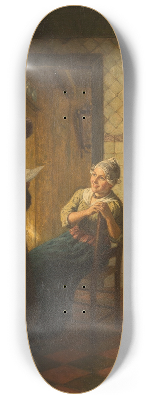 Carl Emil Mcke - Good news 8.25 inch art skate deck