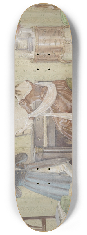 Carl Fischer-Kystrand - Hausmusik 8.25 inch art skate deck