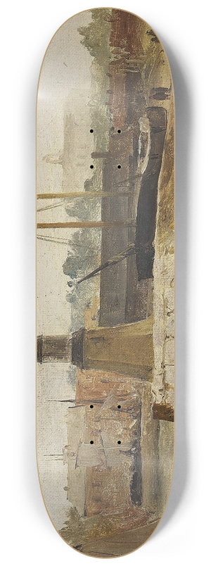 Carl Frederik Srensen - Malm Havn, grvejr 8.25 inch art skate deck