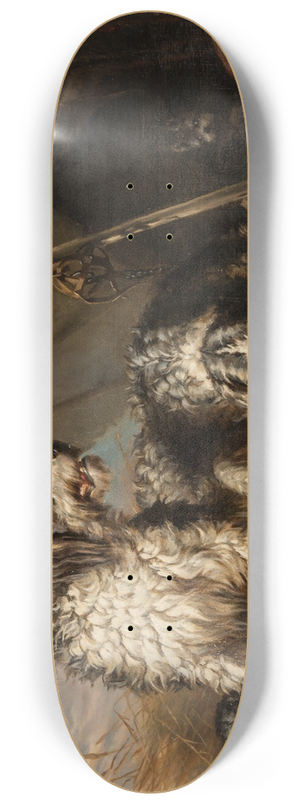 Carl Fredrik Kirboe - Dog Family 8.25 inch art skate deck