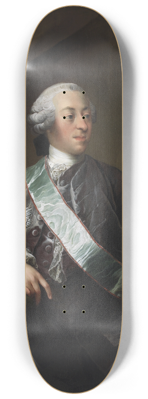 Carl Gustaf Pilo - Mogens Scheel von Plessen of Fussing and Sels 8.25 inch art skate deck