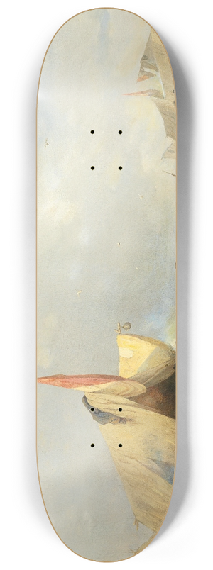 Carl Hilgers - Winter Pleasures On The Ice 8.25 inch art skate deck