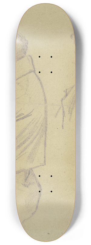 Carl Hoff - Bierbrauer Krber aus der groen Friedberger Gasse, Halbfigur und Brustbild 8.25 inch art skate deck