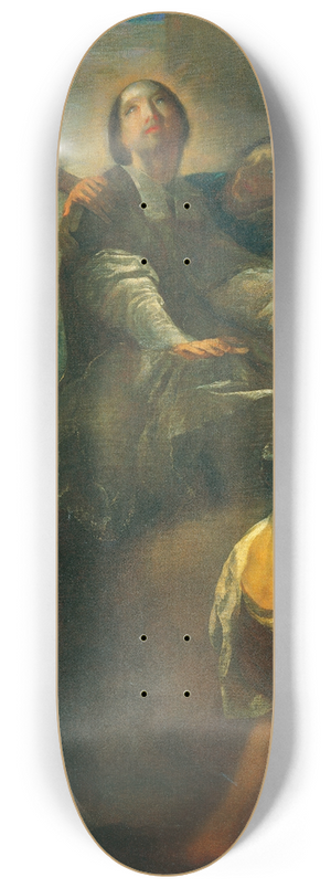 Franz Anton Maulbertsch - Die Gefangennahme des heiligen Johannes von Nepomuk 8.25 inch art skate deck