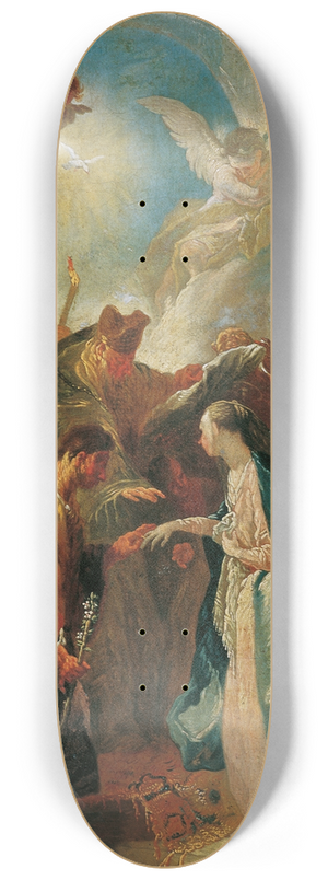 Franz Anton Maulbertsch - Die Vermhlung Mariens 8.25 inch art skate deck