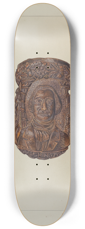 Carl Keksi - Pipe Bowl 8.25 inch art skate deck