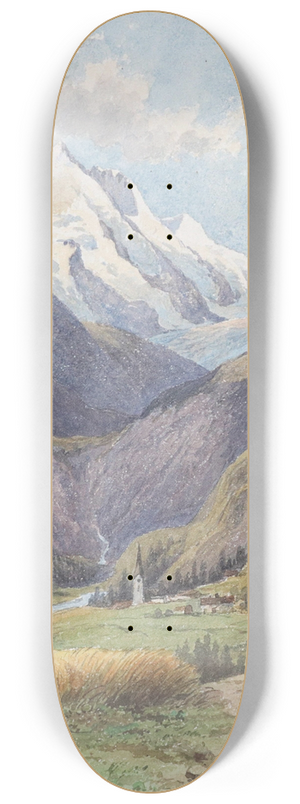 Carl Lafite - Das Mlltal mit dem Groglockner 8.25 inch art skate deck