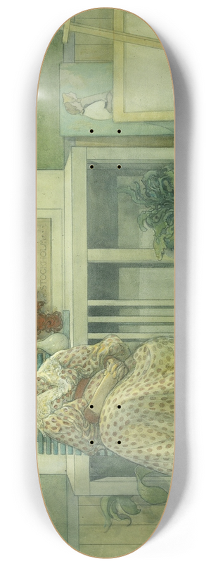 Carl Larsson - After The Prom 8.25 inch art skate deck
