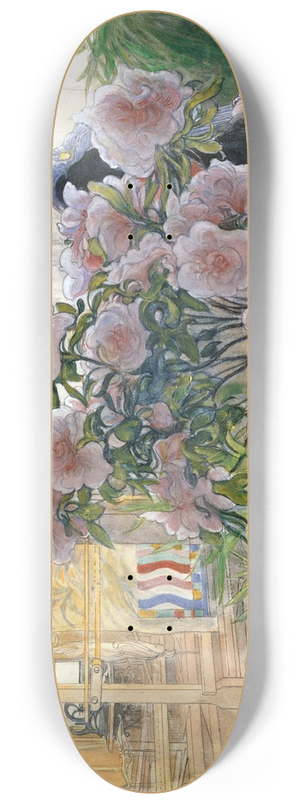 Carl Larsson - Azalea 8.25 inch art skate deck