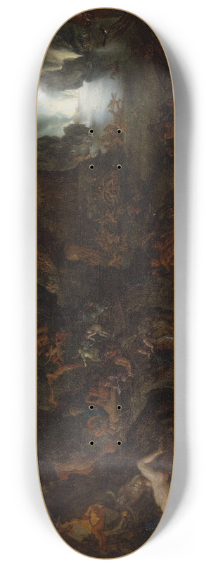 Carl Ludwig Beutler - Torments ofHell 8.25 inch art skate deck