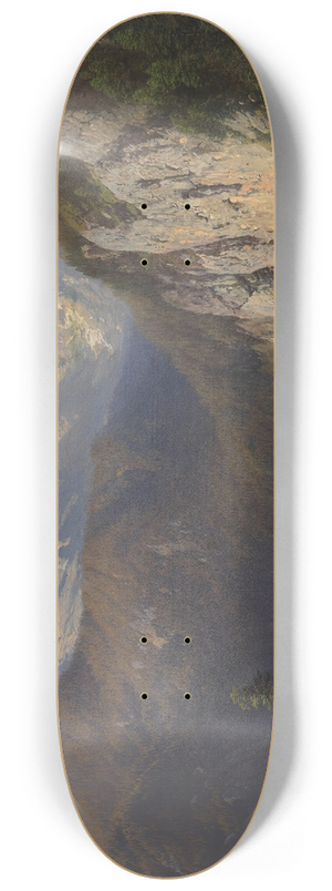Carl Millner - Der Alpsee bei Hohenschwangau 8.25 inch art skate deck