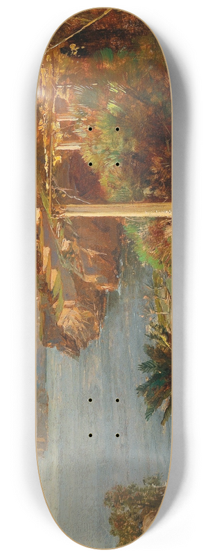 Carl Moll - Ragusa (Dubrovnik) 8.25 inch art skate deck