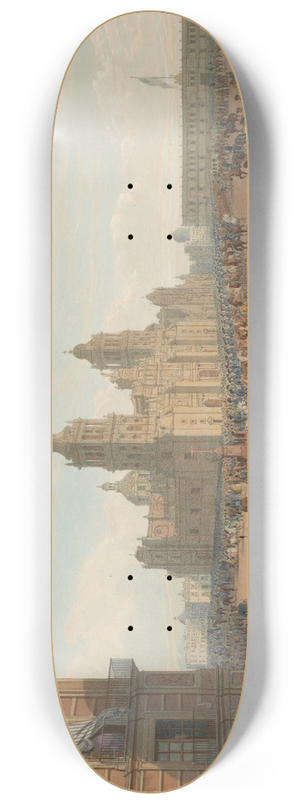 Carl Nebel - Genl. Scotts entrance into Mexico, Plate 45 8.25 inch art skate deck