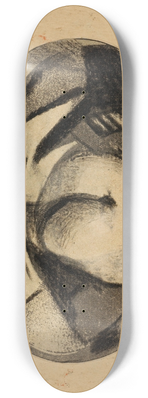 Carl Newman - Abstract 8.25 inch art skate deck
