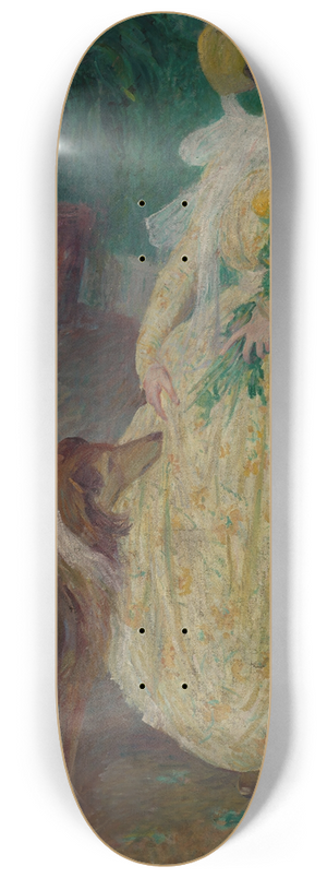 Carl Newman - Helene and Bos 8.25 inch art skate deck