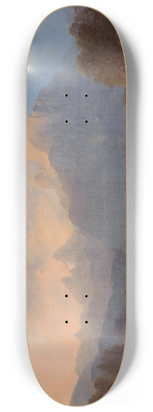 Franz Barbarini - Scene Of The Salzkammergut 8.25 inch art skate deck