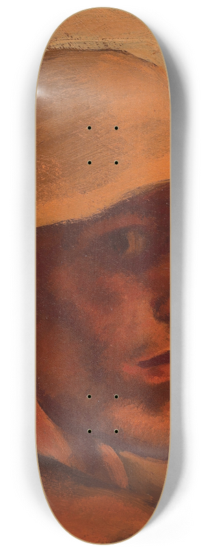 Albin Egger Lienz - Totentanz Bauer 8.25 inch art skate deck