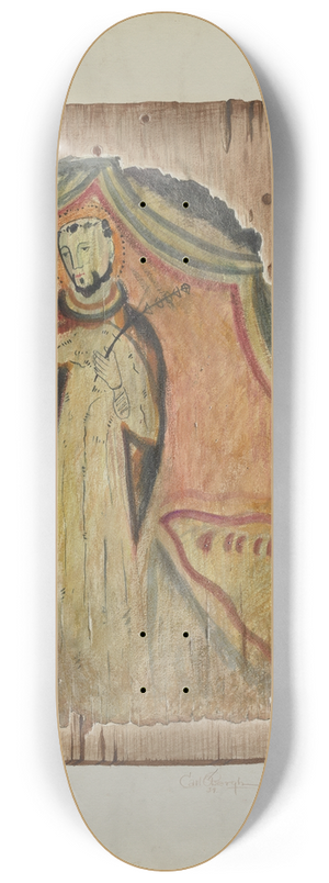 Carl O'Bergh - Santos (San Juan) 8.25 inch art skate deck