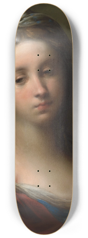 Carlo Francesco Nuvolone - A Female Martyr Saint 8.25 inch art skate deck