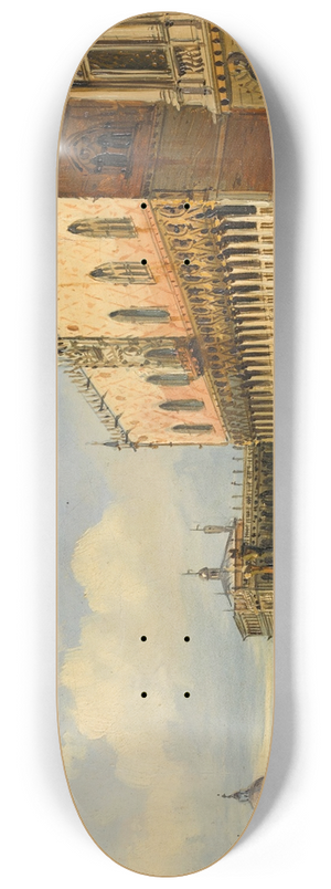 Carlo Grubacs - Venetian View II 8.25 inch art skate deck