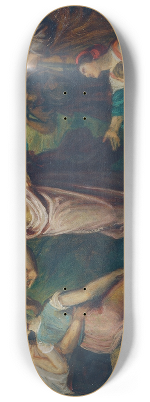 Carl Rahl - Das Mdchen aus der Fremde 8.25 inch art skate deck