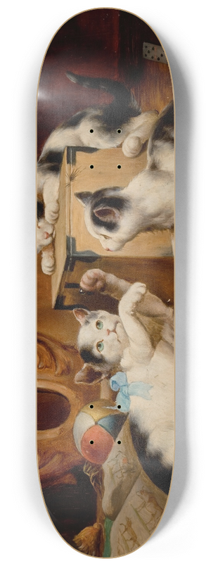 Carl Reichert - Playing Cards 8.25 inch art skate deck
