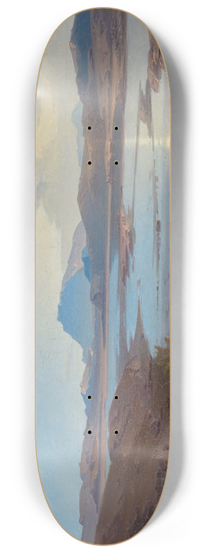 Carl Rottmann - Der Kopaisee 8.25 inch art skate deck