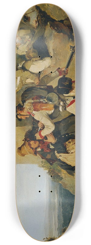 Carl Schindler - Die Gefangennahme des Spions 8.25 inch art skate deck