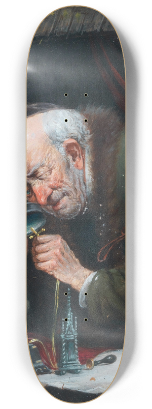 Carl Schleicher - Der Pfandleiher 8.25 inch art skate deck