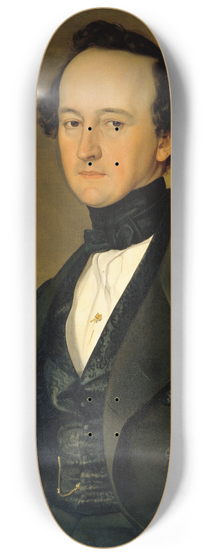 Carl Teibler - Dr. Franz Russ 8.25 inch art skate deck