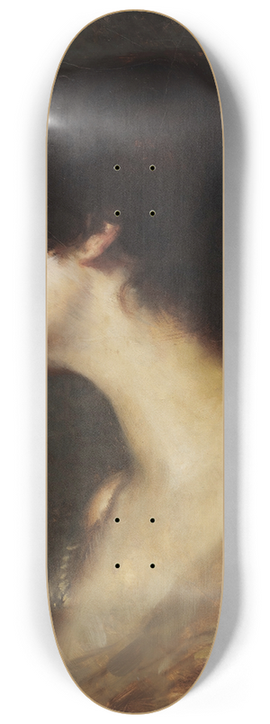 Carl Von Marr - Portrt einer Dame 8.25 inch art skate deck