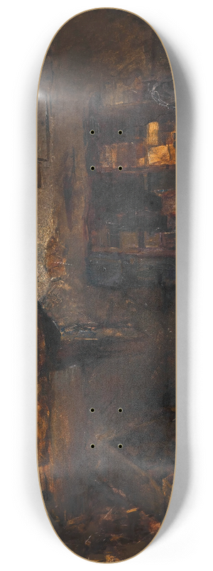 Carl Von Merode - Schlosserwerksttte 8.25 inch art skate deck