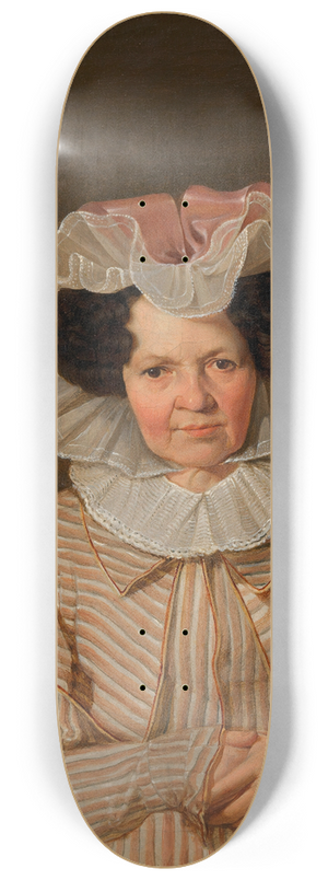 Franz Eybl - Therese Burger (-Bischof) 8.25 inch art skate deck