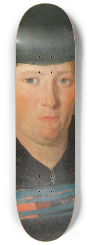 Franz Gasser - Portrt einer Buerin 8.25 inch art skate deck