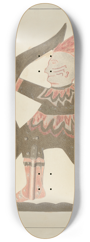 Carol Larson - Indian Weather Vane 8.25 inch art skate deck