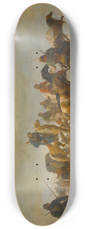 Albrecht Adam - The Rescue Of Count Mnnich 8.25 inch art skate deck