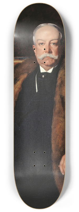 Carolus-Duran - Portrait dAugustus Gurnee 8.25 inch art skate deck