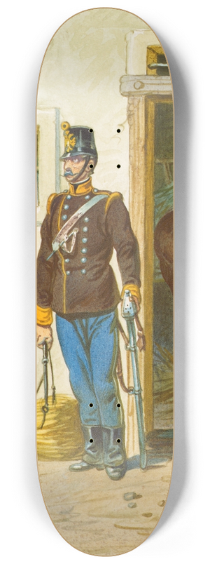Franz Gerasch - Soldat 13 8.25 inch art skate deck