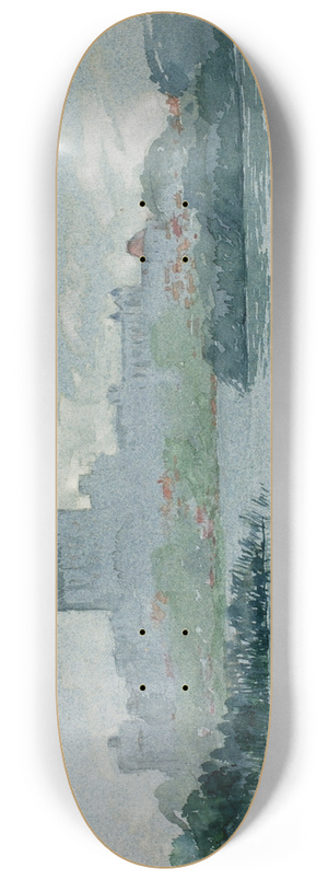 Cass Gilbert - Windsor Castle, England 8.25 inch art skate deck