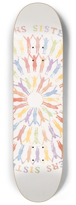 Castanis - Sisters 8.25 inch art skate deck