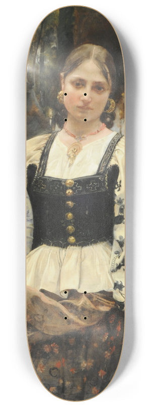 Casto Plasencia - The milkmaid 8.25 inch art skate deck
