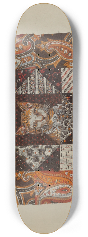Catherine Fowler - Printed Cotton 8.25 inch art skate deck