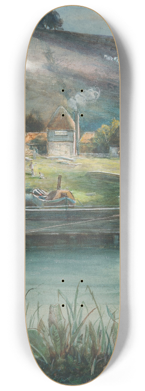 Cecil Gordon Lawson - The track boat 8.25 inch art skate deck