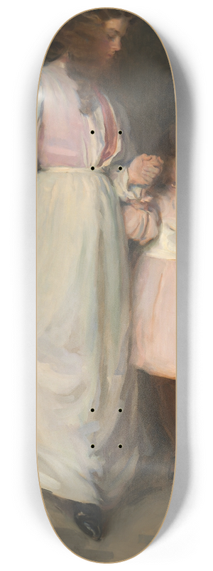 Cecilia Beaux - Dorothea and Francesca 8.25 inch art skate deck