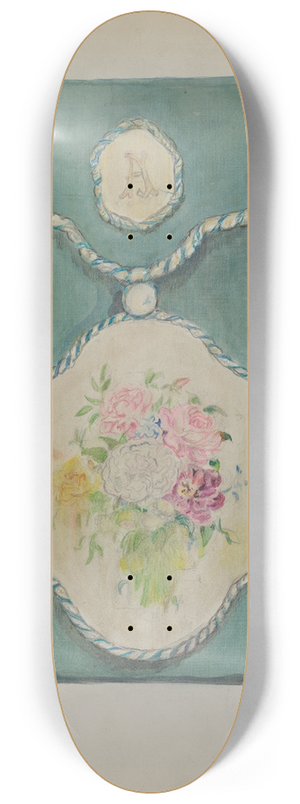 Cecily Edwards - Handkerchief Folder 8.25 inch art skate deck