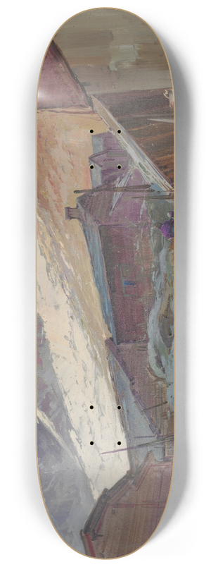 Cesare Gheduzzi - Baite Ai Piedi Del Monte Rosa 8.25 inch art skate deck