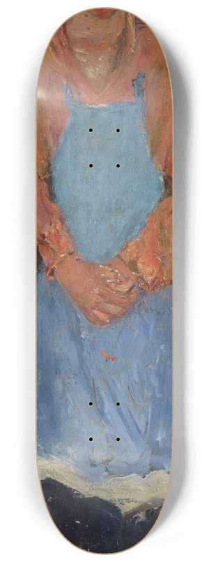 Cham Soutine - Cook in Blue Apron 8.25 inch art skate deck