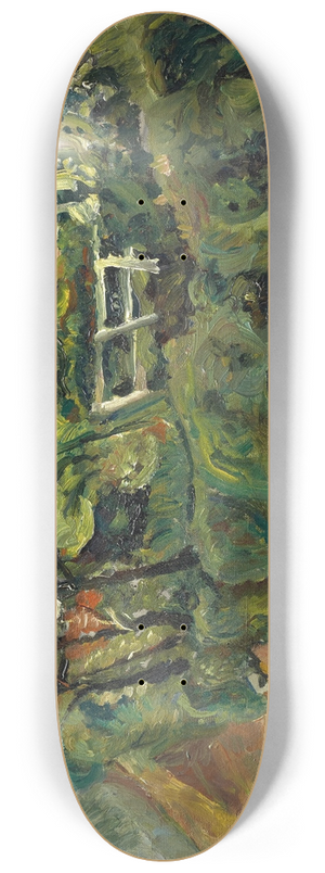 Cham Soutine - Maisons dans un paysage 8.25 inch art skate deck