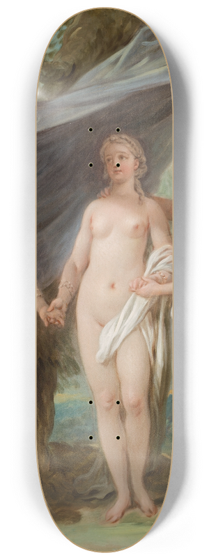 Charles-Andr van Loo - The Three Graces 8.25 inch art skate deck