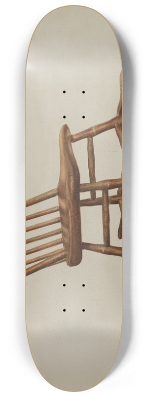 Charles Bowman - Chair 8.25 inch art skate deck